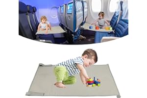 BBXWANG Letto per aeroplano per bambini, letto per aeroplano per il riposo dei bambini, elementi essenziali per il viaggio in aereo per bambini, estensore del sedile dell'aeroplano per bambini