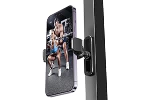 APPS2Car Soporte Movil Coche Iman Gym, Soporte Magnetico Teléfono Coche Compatible con Smartphone 4.0-7.0