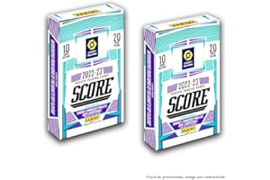 Panini SC Score Trading Cards Ligue 1 - Lot de 2 Boîtes de 20 Pochettes