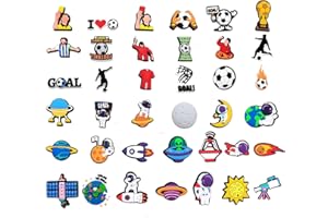 DuDuZui Ciondoli per Scarpe, Ciondoli Decorativi per Scarpe, per Sandali Zoccoli, Ideali per Ragazze, Ragazzi, Scarpe, Braccialetti e Regali per Feste, PVC