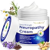 Neuropathy Cream 120g, Fast Nerve Pain Relief, Reduces Tingling and Numbness, Natural Formula with Arnica, Aloe Vera and Vita