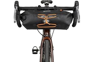 Oxford Products OL955 Aqua EVO Adventure Cycle - Manillar Impermeable a Nivel IPX6, Negro, 9L