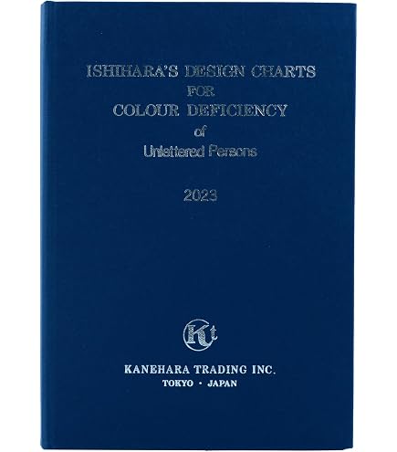Ishihara Farbenblindheitstest-Buch – 38 Tafeln, Neueste Ausgabe Inkl. Benutzerhandbuch Für Augenärzte & Optiker 38 Platten Ishihara Farbenblindheitstest-Buch – 38 Tafeln, Neueste Ausgabe Inkl. Benutzerhandbuch Für Augenärzte & Optiker 38 Platten