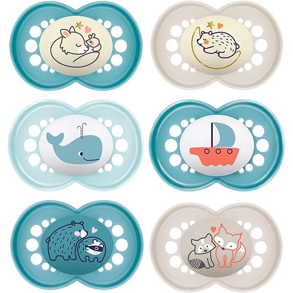 MAM Ciuccio Originale Lattice Set 2 Pezzi - Tettarella Ortodontica, Materiale Sostenibile | Per Bambini 6-16 Mesi | Con Scatola Sterilizzazione - Foto 4
