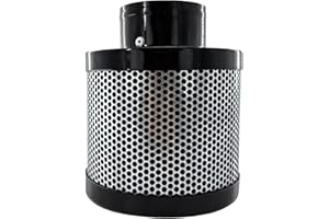 BLACK ORCHID Kohlenstofffilter für Ventilator aus dem Ventilatorbelüftungsset für Hydrokultur-Zelt.