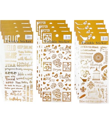Express Yourself 3D-Sticker 'Silberne 3' – Glitzernd & Handverziert Für Scrapbooking & Karten