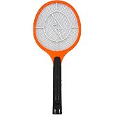 Promosyonca Elektrikli Sinek Raketi 50.5 cm, Turuncu | Şarj Edilebilir, 21 cm Kafa Genişliği