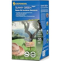 Kiepenkerl Rasensamen Sunny Green - 1kg Für 35m² Trockene Standorte