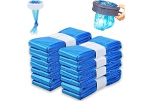 KIFALZ 8-Pack Nappy Bin Refills | Compatible with Angelcare, Tommee Tippee Simplee Sagenic, Twist & Click & Angelcare disposal System | Smell Proof | Baby Diaper Pail Liner Hold 320 Diapers