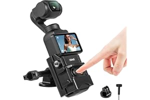 Tomat Osmo Pocket 3 Adapter rozszerzeń DJI Osmo Pocket 3 Creator Combo Handle Accessories Cold Shoe, Rozszerzony wspornik montażowy Pasek przymocowany do statywu Uchwyty rowerowe Selfie Stick itp