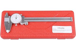 ACCUSIZE INDUSTRIAL TOOLS Accusize - 6" x 0.001"/150 mm x 0.02 mm, Inch/Metric Dual Needle Precision Dial Caliper, #P920-S236