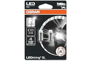 OSRAM LEDriving® SL, ≜ T4W, blanco 6000K, lámparas de señalización LED, solo uso todoterreno, no ECE, blister doble