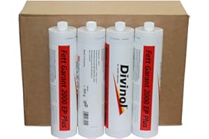 Wallentin & Partner Divinol (12,66 EUR/kg) 30 Fettkartuschen 500g Mehrzweckfett Wälzlagerfett Fett Garant 2000EP