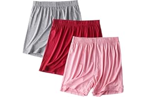 NUSGEAR 3PC Pantalones Cortos Mujer Ligero Pijama Moda Casual Verano Talla Grande Shorts Holgados Bermudas Color sólido Cintura Alta elástica Shorts Playa cómodo Pantalones Cortos de casa 2025