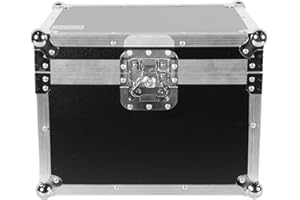 YESPICK 42 x 38 x 36 cm Flight Case per 4 pezzi di luci di scena LED 30 W, facile da riporre e trasportare