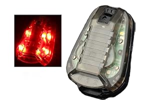 WISEONUS Waterproof Tactical Helmet Lights Airsoft Helmet Accessories Strobe Signal Light LED Hunting Lamp