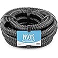 Pisces Flexible Pond Hose Pipe | 32mm (1.25 inch) Order by the Metre | Corrugated Black Tubing For Filter Pumps and UVC system