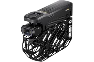 HOVERAir X1 PROMAX Dron con Camara, 192g Cámara Deportiva 8K Plegable con 15 Modos Automáticos, Seguimiento 42 km/h, Vuelo OmniTerrain, Detección de Colisiones, Dron Autónomo para Deportes (Estándar)