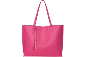 ACNCN Handbags for Women, Ladies Handbag Tote Bag Soft PU Leather Large Capacity Womens Top Handle Shoulder Bag Zipper Closure