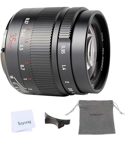 7artisans 35mm F0.95 Fuji FX-Mount APS-C Ultra-Thin Camera Lens