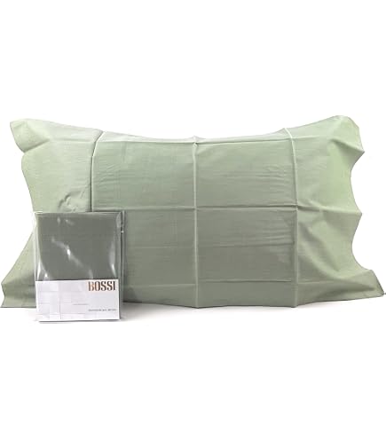 Bossi Coppia federe 2 volani col. 179 Verde Acido