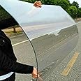 Clear Polycarbonate Sheets Plastic Roof Panel,Impact Resistant PC Board,Daylighting Panels,Pergola Carport Greenhouse Canopy Replacement Cover,Screws (1.5m x 3m(4.92ft x 9.84ft))