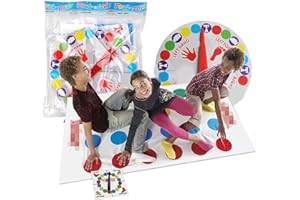Bavooty Juegos de Suelo Gaming Familiar,Juego de Piso Familiar Tapete,Moves Mat Junta Game,Juegos Suelo,Juego de Habilidad para Adultos
