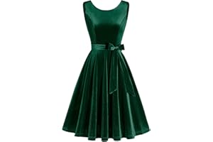 Berylove Cocktailkleid Damen Abendkleider Elegant für Hochzeit Kleid Hochzeitsgast Chiffon Ärmellos Spitzenkleid