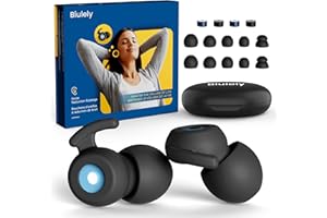 Biulely Bouchons D'oreille pour Dormir Anti Bruit, Réutilisables et Lavables Silicone Boule Quies, Bouchon D'oreille Ear Plugs for Sleeping, Protection Auditive, Concerts, Sommeil, étude
