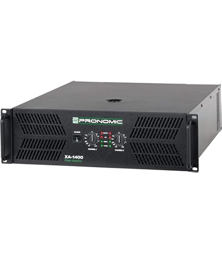 Amplificatore Potenza Pronomic MC6-400 - 6x600W 4 Ohm, Classe D, Per Professionisti