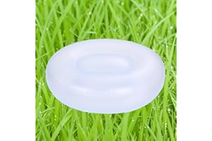 YAERSI Pod Swing Hammock Chair Replacement Inflatable Cushion (White）