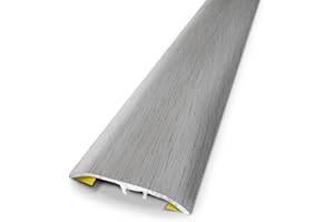 GERFLOR 3M 631316D Seuil universel Chêne Tronçais 83 cm x 3,7 cm, Gris