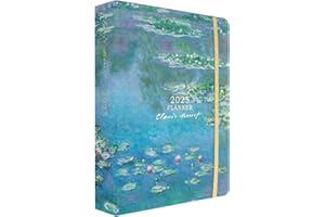 Kokonote: Agenda Settimanale 2024-2025 Monet, Agenda Kokonote 2024 2025 17 mesi, 16,5x20 cm, Weekly Planner 2024 2025 Idole, Agenda universitaria, scolastica o lavoro