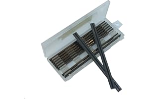 WADKIN BURSGREEN Lot de 10 lames de rabot réversibles en acier rapide HSS 60 mm pour raboteuses Triton, Makita, Black & Decker, Bosch, DeWalt et Elu