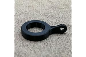 ULEIVA Anneau de support de rechange, noir, pièce de rechange compatible avec Rode NT - Support de microphone USB