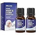 Dr. Luke Exclusive Formula Liquid Wart & Corn Remover Mask, Liquid Wart Removal Mask, Fast-Acting Corn Removal Mask for Plantar Wart, Corn, Common Wart, and Flat Wart