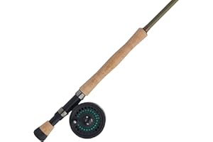 ‎SHAKESPEARE Shakespeare Cedar Canyon Stream Fliegenruten- und Rollenset – einsatzbereit – inklusive Fliegenschnur, Box und Fliegen