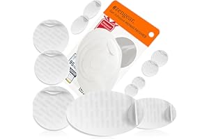 aZengear Repair Patches Waterproof, Self-Adhesive, Tear-Cold-Heat-Resistant Polyester Fabric to Fix Down Jacket, Puffer, Snowsuit, Shoe, Tent, PVC, Clothing, Upholstery (11 Pcs, Clear)