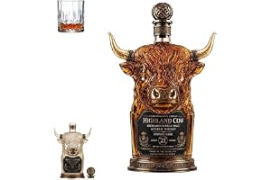 Highland Cow Private Cask 21 år gammal singel malt Scotch whisky tom, 1 st