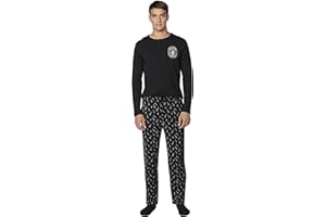 KOROSHI MANIAKS GRAPHIC DESIGN TM Koroshi Pijama Largo de algodón Color Negro para Hombres, de Color Negro