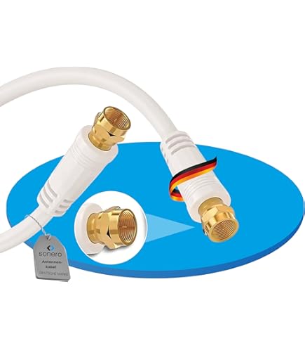 Coaxial Coassiale Antenna M-Maschio Spina F-F Connettore Cava Per - Foto 11