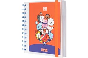 Grupo Erik - Agenda Scolaire 2022/2023 BT21 | Agenda Journalier Août à Juin | Fournitures Collège et Lycée | Sous Licence Officielle | Rentrée