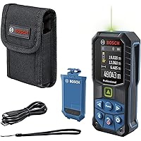 Bosch Professional Laser-Entfernungsmesser GLM 50-27 CG (grüner Laser, Reichweite: bis 50 m 3,7 V Lithium-Ionen-Akku…