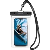 Spigen Aqua Shield WaterProof (Compatible with All Devices) IPX8 Certified Waterproof (Sheath for Pool & Sea) A601 Crystal Cl
