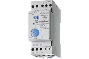 Finder serie 72 - Rele nivel liquido regulable 1 contacto conmutado 240vac