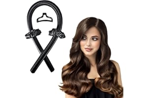AMBOLIO Heatless Hair Curler,Senza Calore Bigodini,Silk Hair Curler Heatless,per Ricci Belli e Naturali Acconciature Fai da te,per Capelli Lunghi Medi,4 Pezzi.