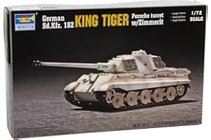 Trumpeter 7292 - Carro Armato King Tiger Porsche