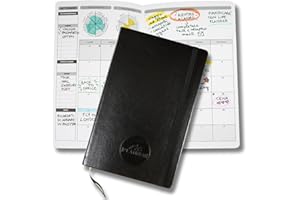 LIFE PLANNER PLAN IT, DO IT! Life Planner, Agenda Motivazionale Made in Italy, Agenda 16 Mesi, da Settembre 2025 a Dicembre 2026, Planner Settimanale e Mensile, Spazi Dedicati a Pensieri e Riflessioni (Classic Black)