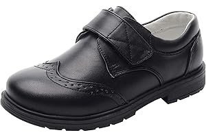 rismart Jungen Derby Schuhe Runder Schulschuhe Hübsches Kleid Schuhe
