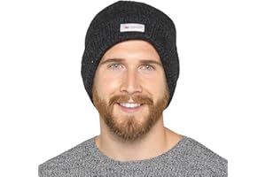 THINSUATE Mens Thinsulate Thermal Winter Hat (Grey)